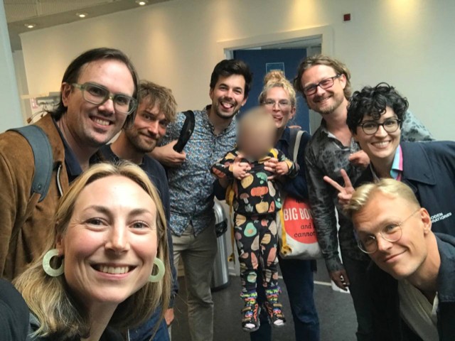 The whole Digidem Lab gang at DBT&rsquo;s office in Denmark September 2022