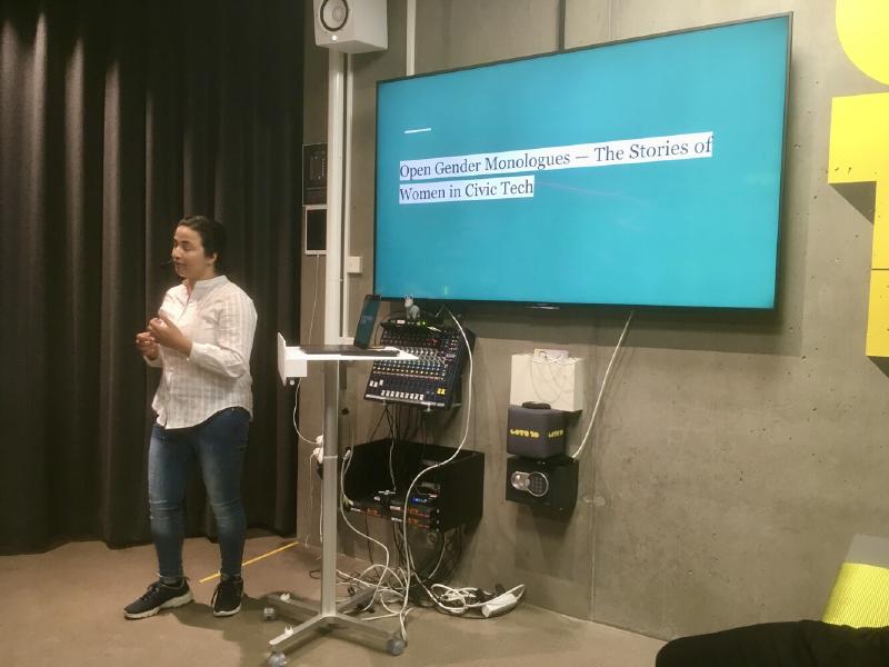 Sushma Giri talks about her civic tech work in Nepal and the civic tech community Open Heroines for women